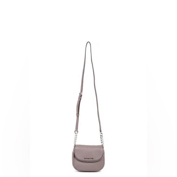 NWT Michael Kors Bedford Tassel Leather Convertible Bag nude pink